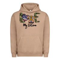 Pigment Burro My Veteran Urban Hoodie - Bettercallsaul