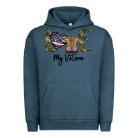 Pigment Midnight Navy My Veteran Urban Hoodie - Bettercallsaul