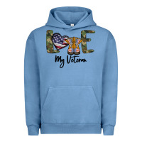 Pigment Pebble Blue My Veteran Urban Hoodie - Bettercallsaul