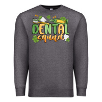 Charcoal Heather dental squad Premium Sweatshirt - MaliasSmallBusiness