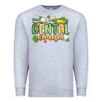 Heather Grey dental squad Premium Sweatshirt - MaliasSmallBusiness