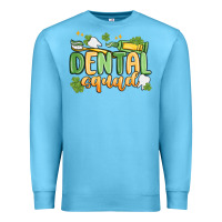 Ocean Blue dental squad Premium Sweatshirt - MaliasSmallBusiness