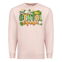 Pale Pink dental squad Premium Sweatshirt - MaliasSmallBusiness