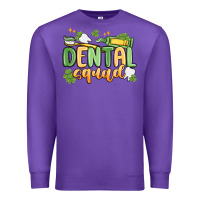 Purple dental squad Premium Sweatshirt - MaliasSmallBusiness