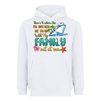 White there's nowhere else i'd rather be than with my fa Heavyweight Hoodie - MaliasSmallBusiness