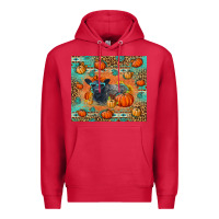 Cardinal Autumn Baby Calf Premium Hoodie - LillyAllenDesigns