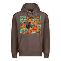 Coffee Autumn Baby Calf Premium Hoodie - LillyAllenDesigns