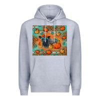Heather Grey Autumn Baby Calf Premium Hoodie - LillyAllenDesigns