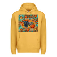 Mustard Autumn Baby Calf Premium Hoodie - LillyAllenDesigns