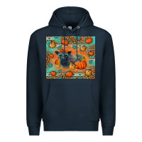 Navy Autumn Baby Calf Premium Hoodie - LillyAllenDesigns