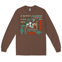 Chestnut coffee Long Sleeve Tee - AdoDesignShop