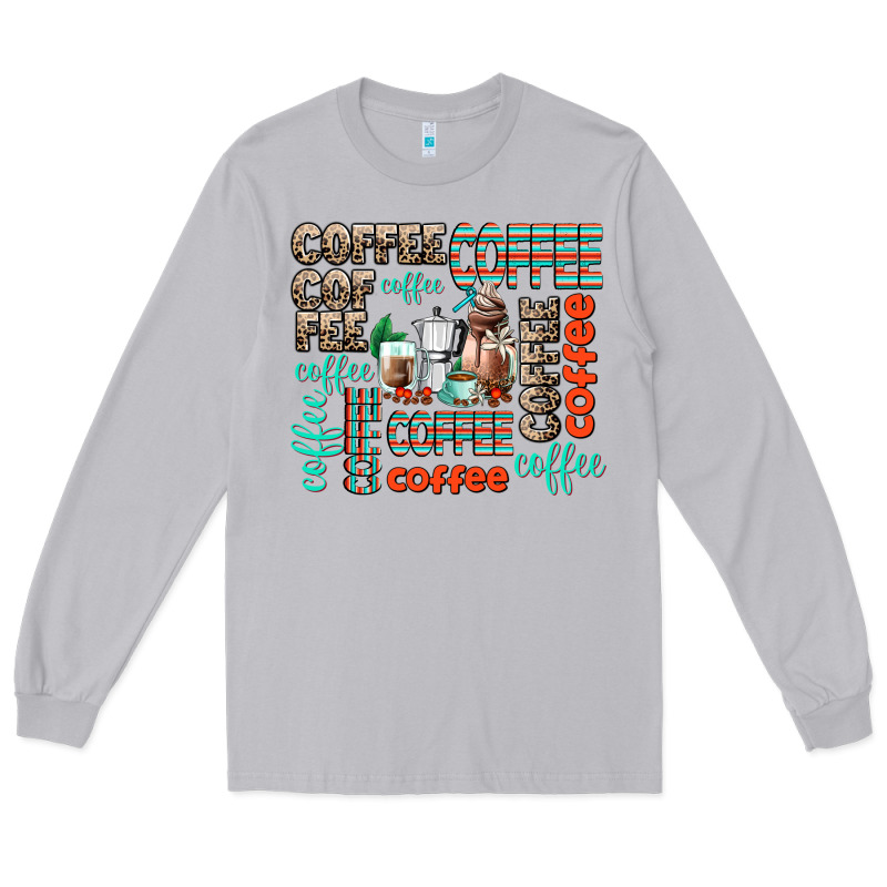 Coffee Long Sleeve Tee by AdoDesignShop | Teevron
