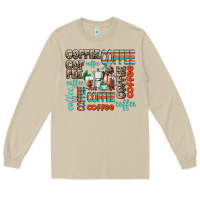 Mushroom coffee Long Sleeve Tee - AdoDesignShop