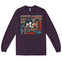 Plum coffee Long Sleeve Tee - AdoDesignShop