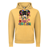 Vintage Mustard hello fourth grade Vintage Hoodie - texasbilliewilder