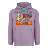 Lavender my students 100 days brighter Heavyweight Hoodie - MaliasSmallBusiness