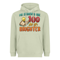 Matcha my students 100 days brighter Heavyweight Hoodie - MaliasSmallBusiness
