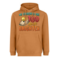 Meerkat my students 100 days brighter Heavyweight Hoodie - MaliasSmallBusiness