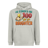 Moon Dust my students 100 days brighter Heavyweight Hoodie - MaliasSmallBusiness