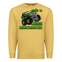Antique Gold ready to crush kindergarten Premium Sweatshirt - MaliasSmallBusiness