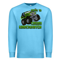 Ocean Blue ready to crush kindergarten Premium Sweatshirt - MaliasSmallBusiness