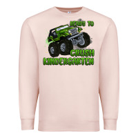 Pale Pink ready to crush kindergarten Premium Sweatshirt - MaliasSmallBusiness