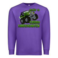 Purple ready to crush kindergarten Premium Sweatshirt - MaliasSmallBusiness