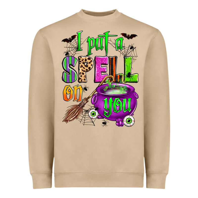 I Put A Spell On You Heavyweight Sweatshirt by Zillion Design Studio | Teevron