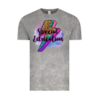 Cloud Rock special eduation teacher lightning bolt Vintage Tee - Zillion Design Studio