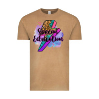 Vintage Camel special eduation teacher lightning bolt Vintage Tee - Zillion Design Studio