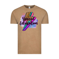 Vintage Coffee special eduation teacher lightning bolt Vintage Tee - Zillion Design Studio