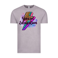 Vintage Zinc special eduation teacher lightning bolt Vintage Tee - Zillion Design Studio