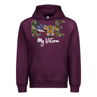 Mauve Wine My Veteran Urban Hoodie - Bettercallsaul