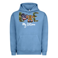Pigment Pebble Blue My Veteran Urban Hoodie - Bettercallsaul
