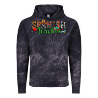 Cloud Black spanish teacher Vintage Hoodie - Zillion Design Studio