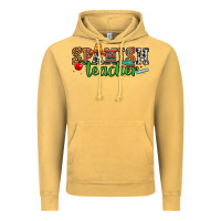 Vintage Mustard spanish teacher Vintage Hoodie - Zillion Design Studio