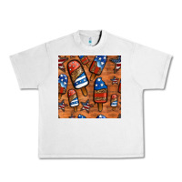 Lunar Rock patriotic popsicles seamless pattern Urban Heavy Tee - HRA Design Shop