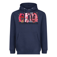 Navy cna certified valentine nursing assistant valentin Heavyweight Hoodie - MaliasSmallBusiness