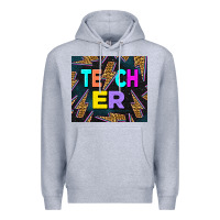 Heather Grey Western Teacher Flash Tumbler Premium Hoodie - LillyAllenDesigns
