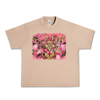 Burro pink camouflage bunny background Urban Heavy Tee - BarkalooDesign
