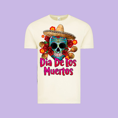 Dia De Los Muertos Vintage Tee Designed By Cts Tumbler Store
