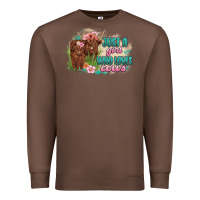 Just A Girl Who Loves Cows Premium Sweatshirt | Teevron