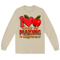 Mushroom 100 days of making a difference Long Sleeve Tee - Artiststas