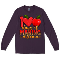 Plum 100 days of making a difference Long Sleeve Tee - Artiststas