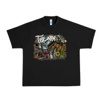 Black texas Urban Heavy Tee - SublimationCraftShop