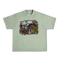 Oil Green texas Urban Heavy Tee - SublimationCraftShop
