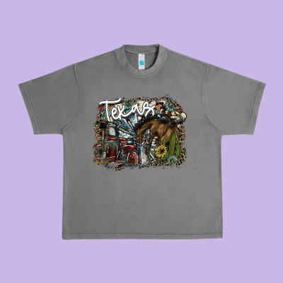 Texas Urban Heavy Tee Designed By Sublimationcraftshop