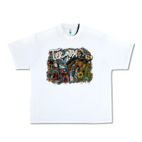 White texas Urban Heavy Tee - SublimationCraftShop