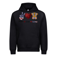 Black Peace Love Veteran Urban Hoodie - Bettercallsaul