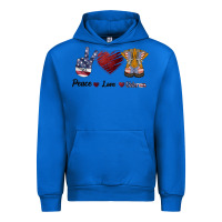 Cobalt Peace Love Veteran Urban Hoodie - Bettercallsaul